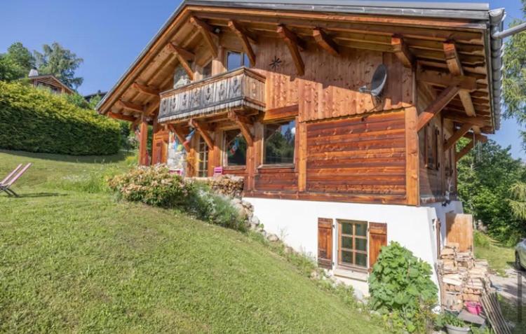 Ferienwohnung Marie Mont Blanc Vue Mont Blanc Saint-Gervais-les-Bains Exterior foto