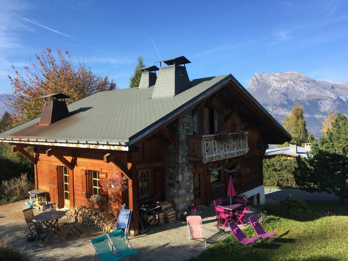 Ferienwohnung Marie Mont Blanc Vue Mont Blanc Saint-Gervais-les-Bains Exterior foto