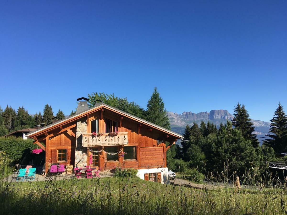 Ferienwohnung Marie Mont Blanc Vue Mont Blanc Saint-Gervais-les-Bains Exterior foto